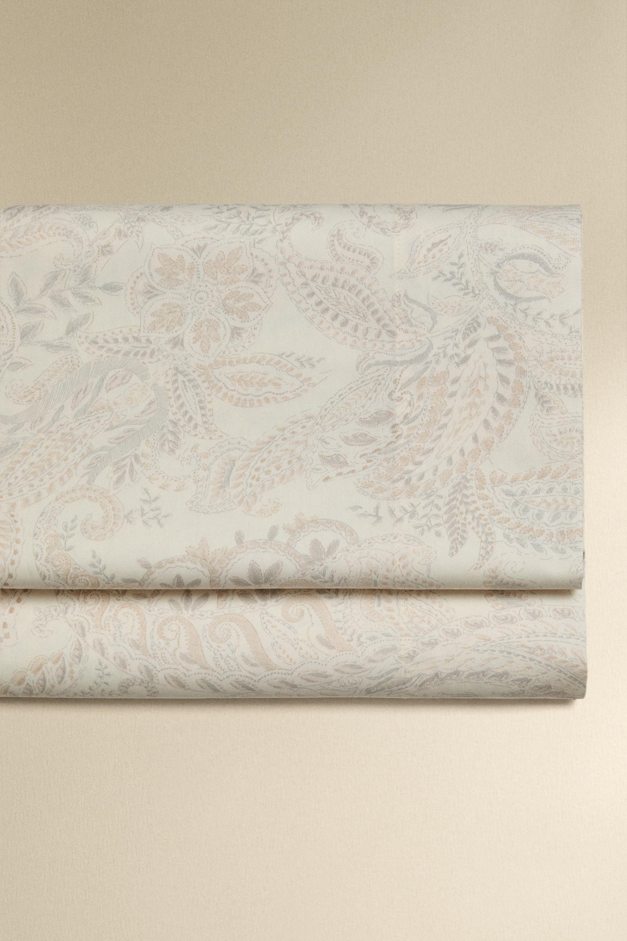 PAISLEY SATEEN FLAT SHEET